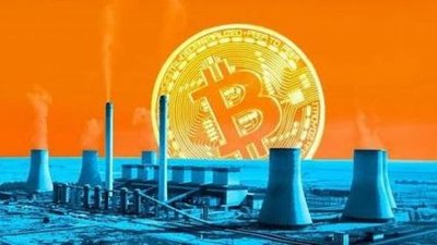 Expansive mining farm featuring rows of high-performance mining machines